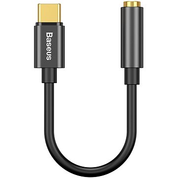 Baseus Audio Adapter L54 USB-C Stecker Auf 3,5mm Klinke, Schwarz