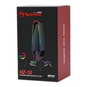 Marvo Podsvcen Stojan Na Sluchtka KOBE 30, 3x USB 2.0 HUB, ern