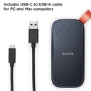 9B20-173-638 2TB USB-C 3.2 Gen 2 Portable Solid State Drive