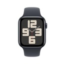Apple Watch SE 2nd Generation (GPS) 44mm Aluminum Case with Midnight Sport Band - M/L - Midnight - (2024)