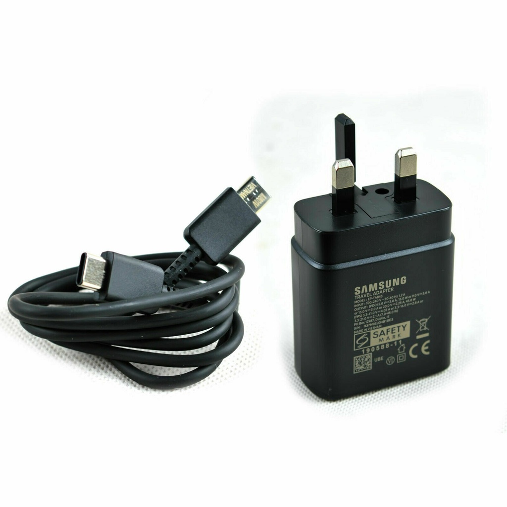 Samsung Charger 45w With Cable High Copy 