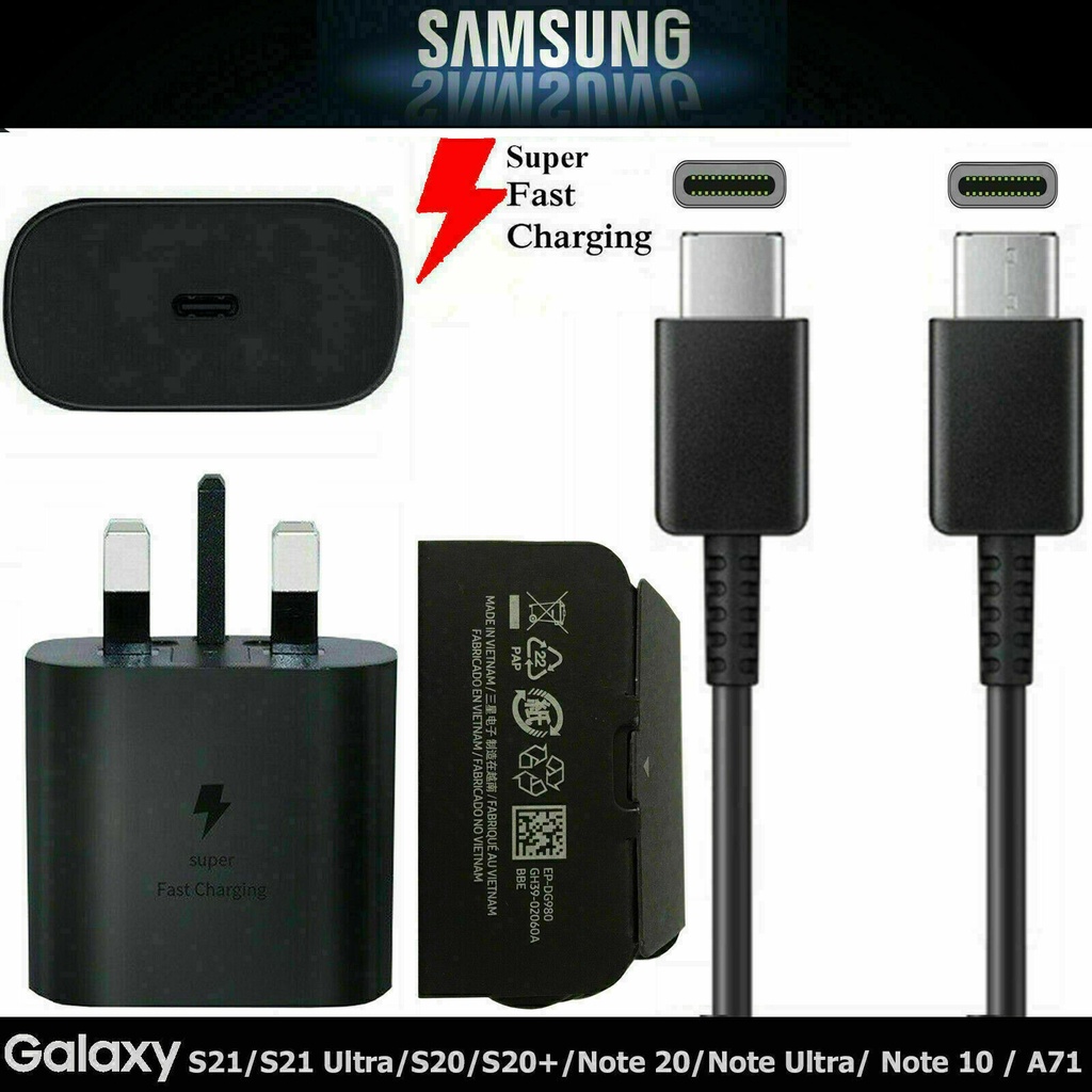 Samsung Charger 45w With Cable High Copy 