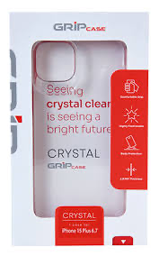 Grip Case Crystal iPhone 15 Plus