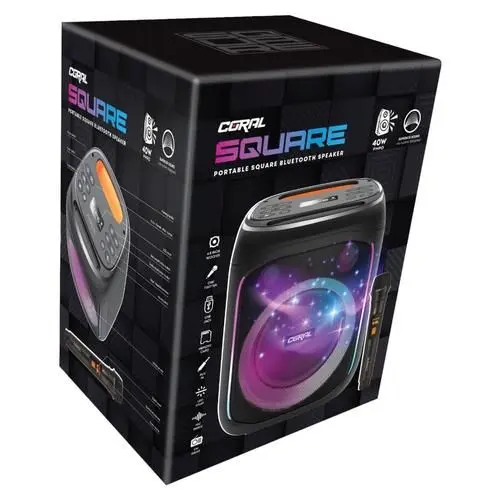 Coral Square Speaker