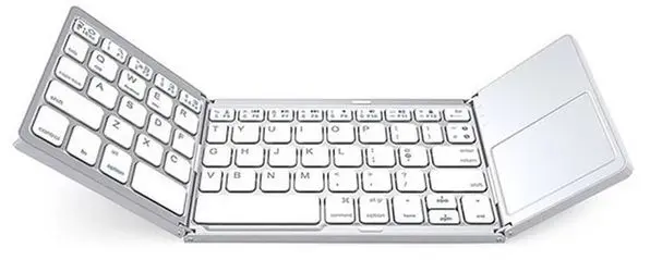 Foldable BlueTooth Keyboard Arabic With TouchPad