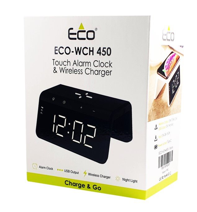 Eco - Wch 450 Alarm Clock Wireless Charger