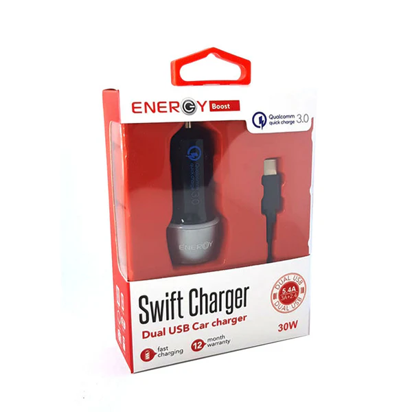 Energy Swift charger Car Type-C 36
