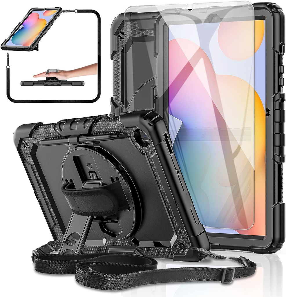 Grip Case Sheld T610 S6 Lite Screen Protector 