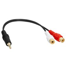 Av Cable Aux To 2 Female Av Cable 
