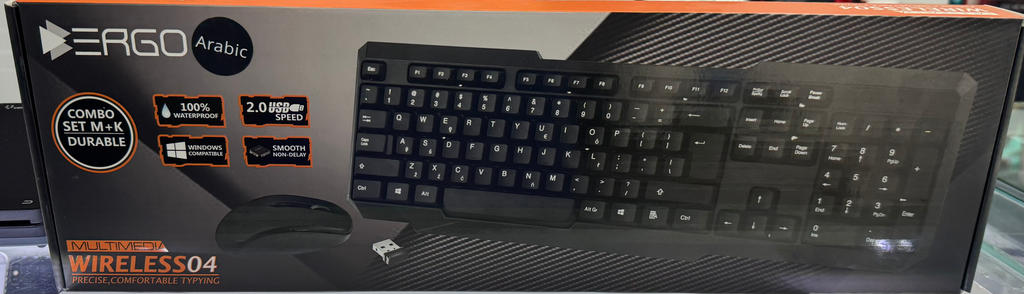 Ergo Wireless Keyboard And Mouse