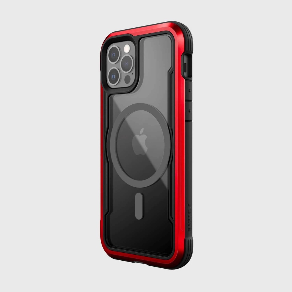 X Doria Raptic Shield iPhone 12 Pro Max Black Red