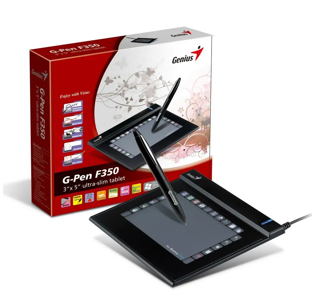 Genius F350 G-Pen Tablet 