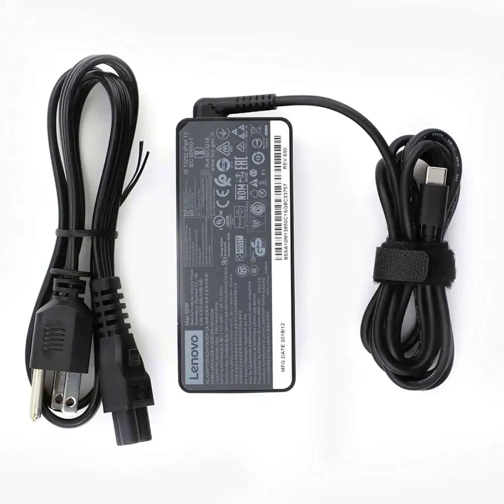 Lenovo 65w Type-C Used 20v 3.25a Charger