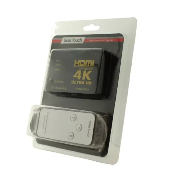 Gold Touch HDMI Switch