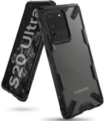 Cover Grip Case Fusion Series S20 Ultra Grey