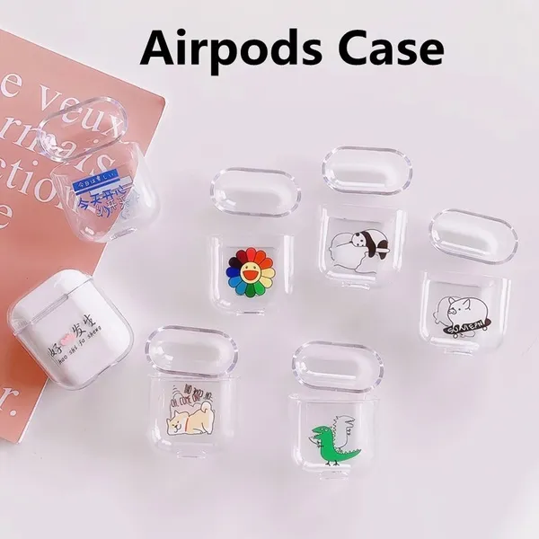 Pouchino AirPods Series 1/2 Clear Hard Case