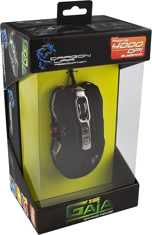 DragonWar Gaia 15 Gaming Mouse 