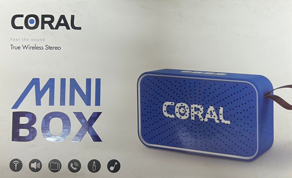 Coral Mini Box Red 