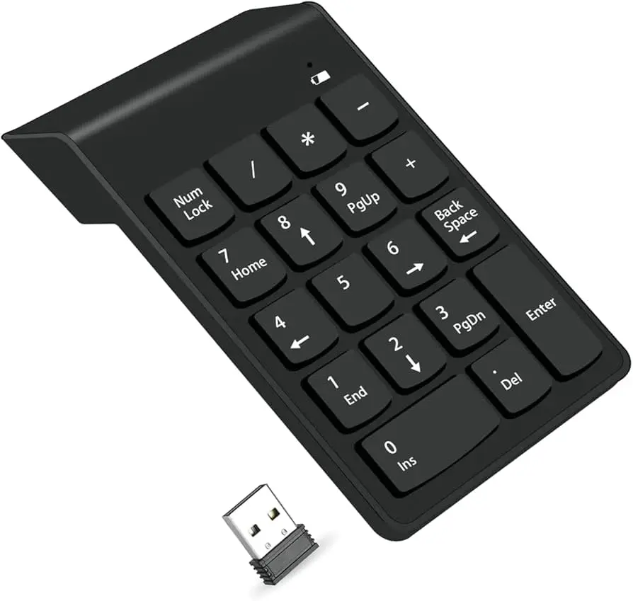 Mini Numeric Keypad Wireless