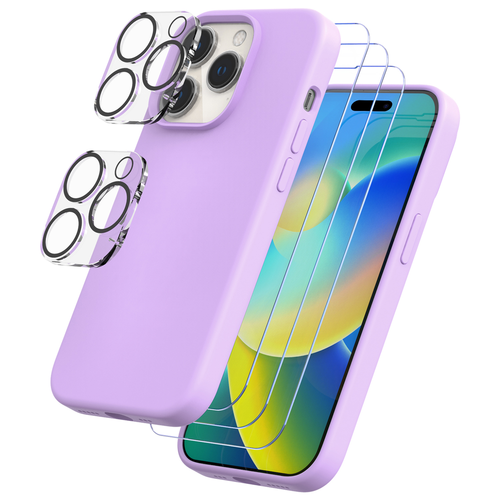 Cover Silicone Cade With Screen Camera For iPhone 14 Pro Max