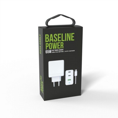 Baseline Type-C To Type-C 65w 2 Pd Charger For Mac/Pc/Phones