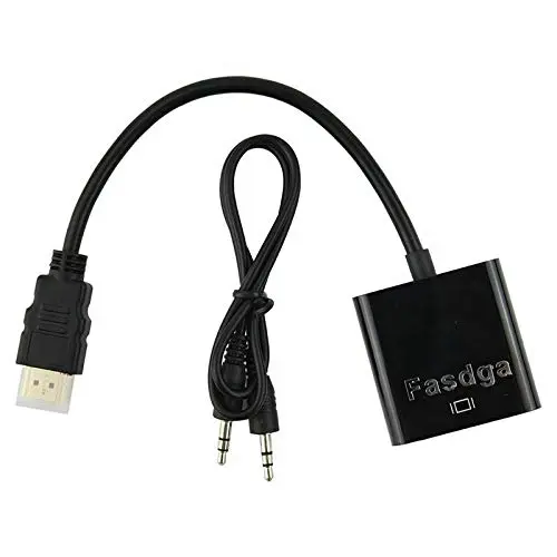 Hdmi To Vga Adapter With Audio 1080P@60hz
