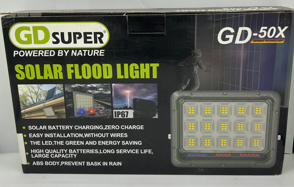 LED projector 50W rechargeable 5500MAH Including Remote Control GD 50X