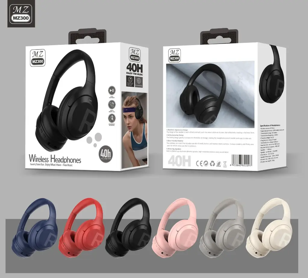 Wireless Headphones MZ300 40h