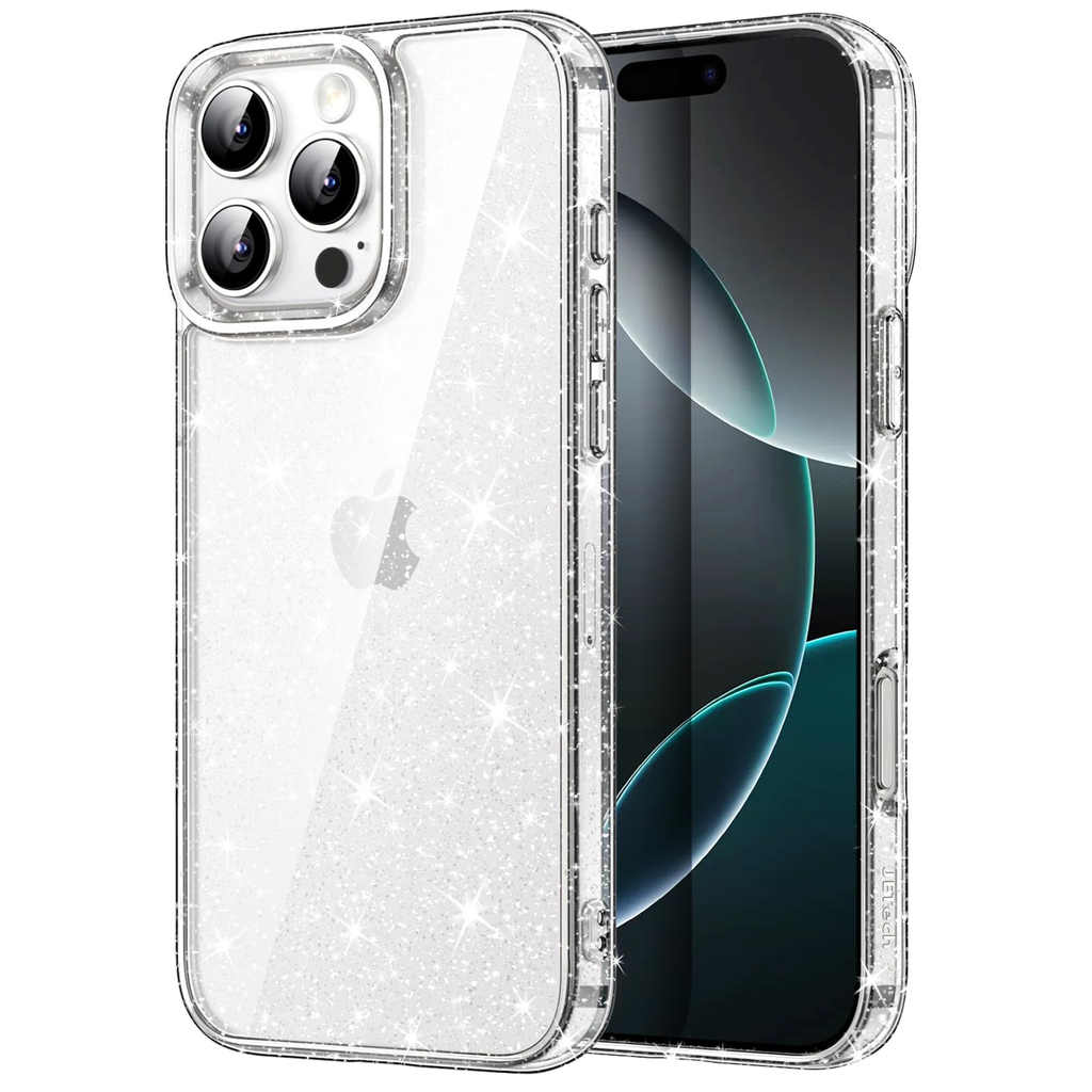 Grip Case Crystal Glitter iPhone 16 Pro Max 6.9 Clear