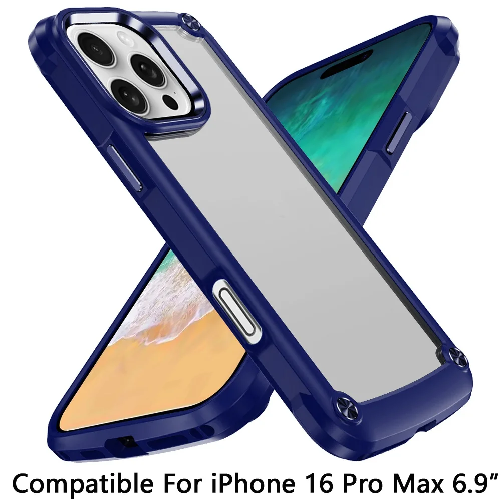 Grip Case Hybrid iPhone 16 Pro Max 6.9