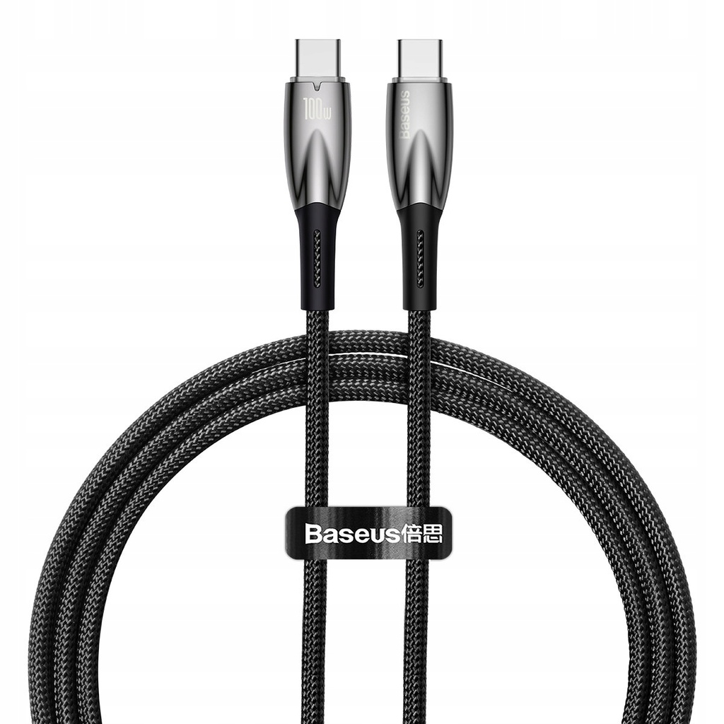 Baseus Fast Charging Data Cable Type-C to Type-C 100w Black