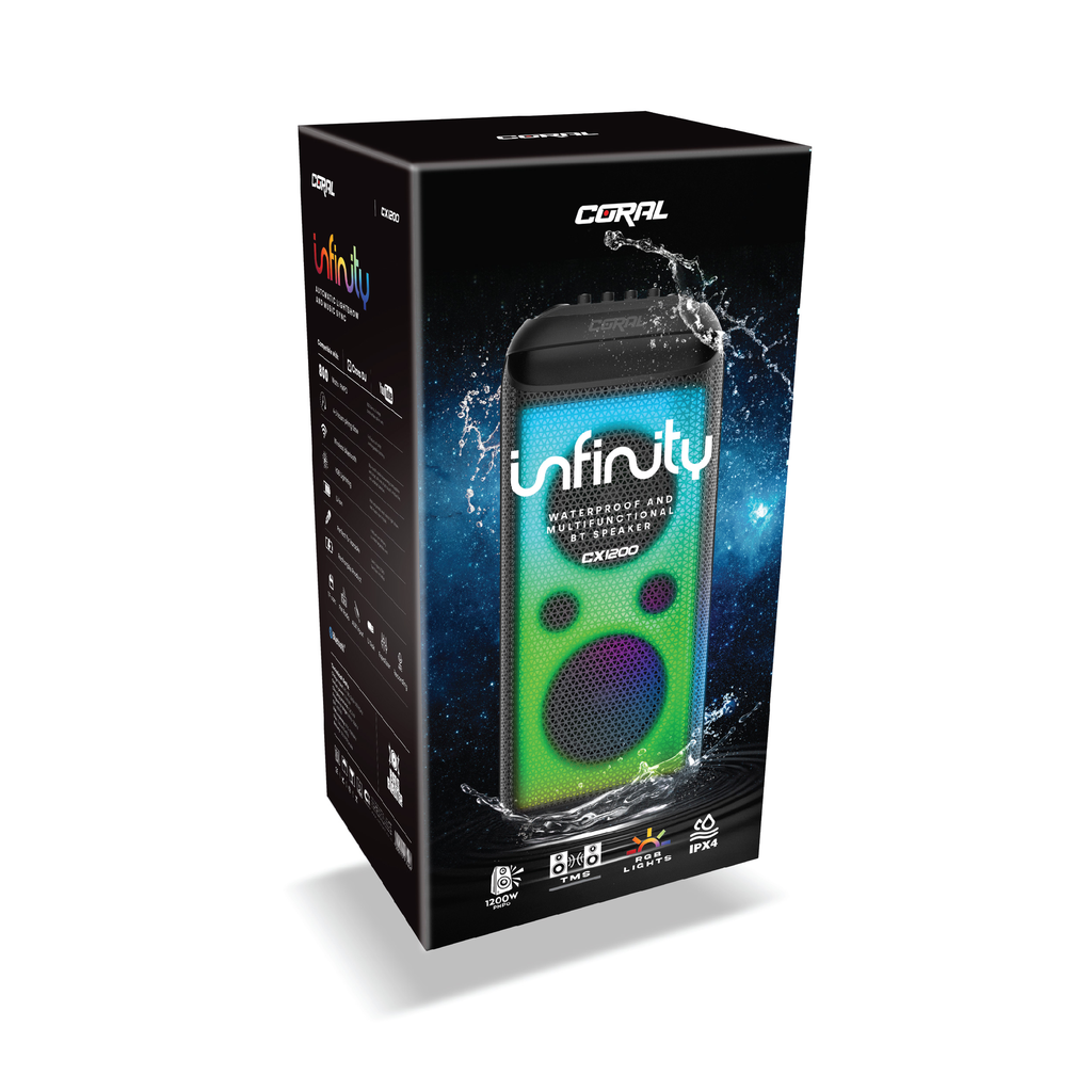 Coral Cx1200 Bluetooth Speaker 