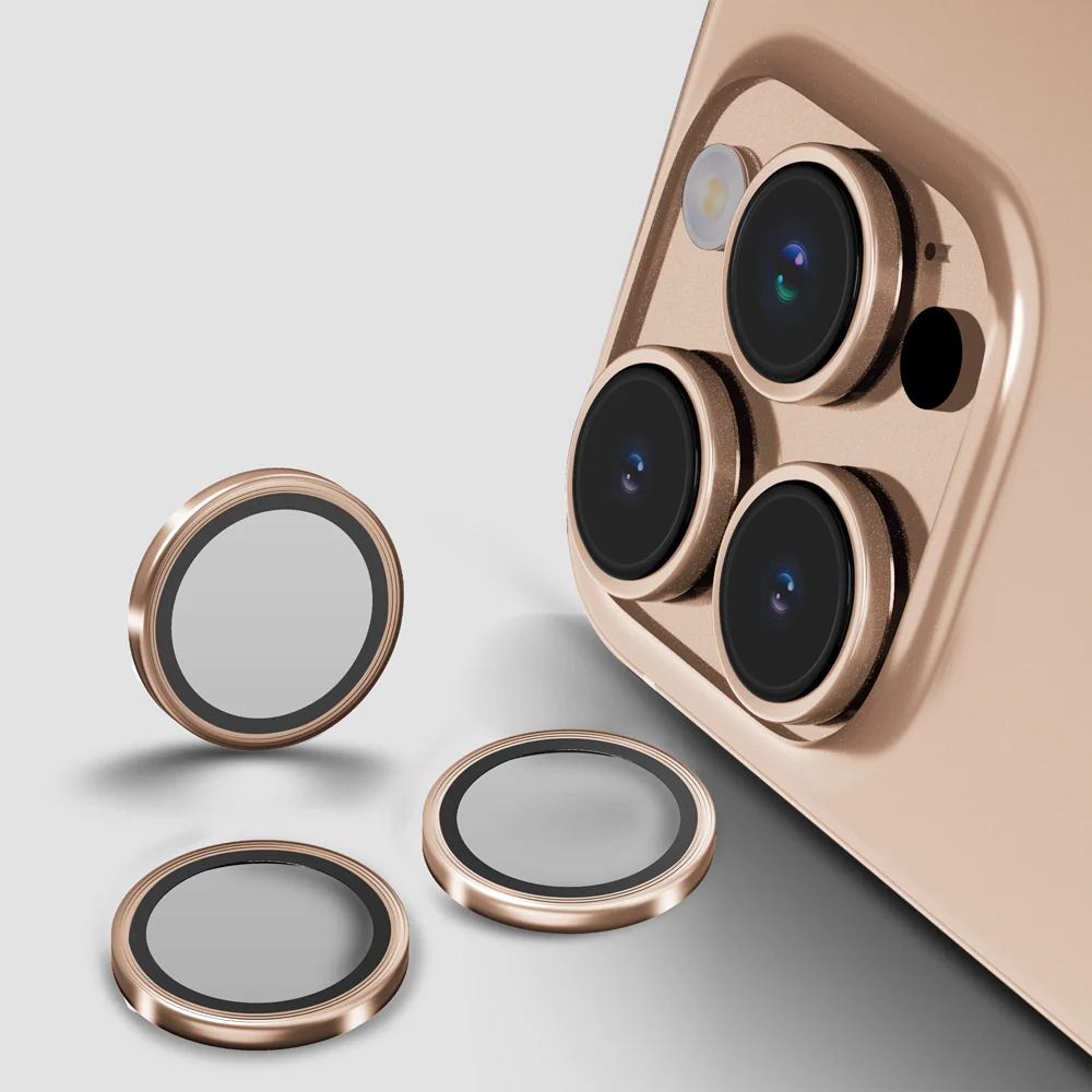 Grip Case Camera Lens iPhone 16 Pro Max 3d Rose Gold