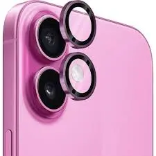 Grip Case Camera Lens iPhone 16 / 16 Plus 3d Pink