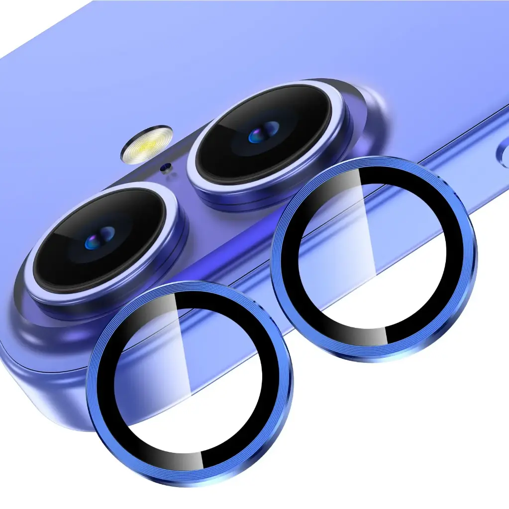 Grip Case Camera Lens iPhone 16 / 16 Plus 3d Blue