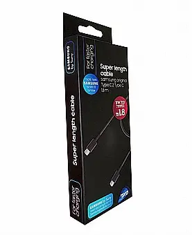 Samsung Original Type-C To Type-C 1.8m Black 