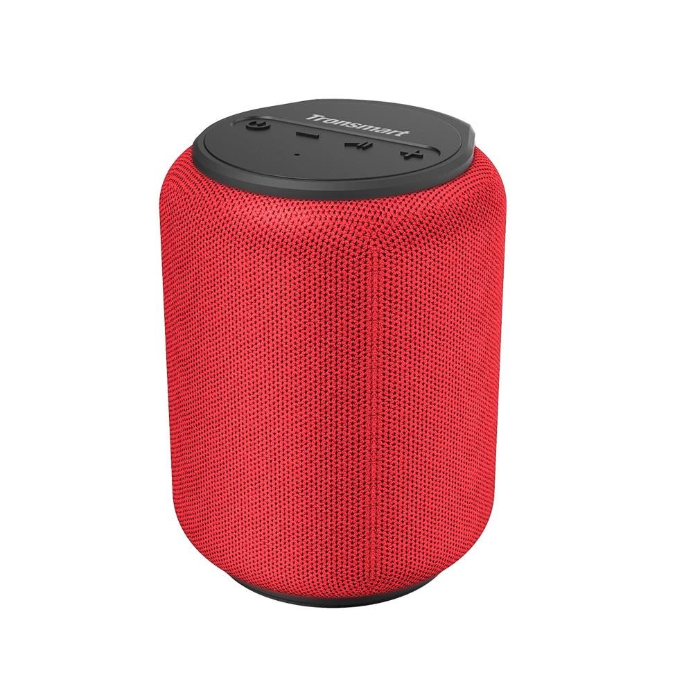 Tronsmart Element T6 Mini 15W Bluetooth 5.0 Speaker 30m Connection Siri Google Assistant IPX6 24H Playtime USB-C - Red
