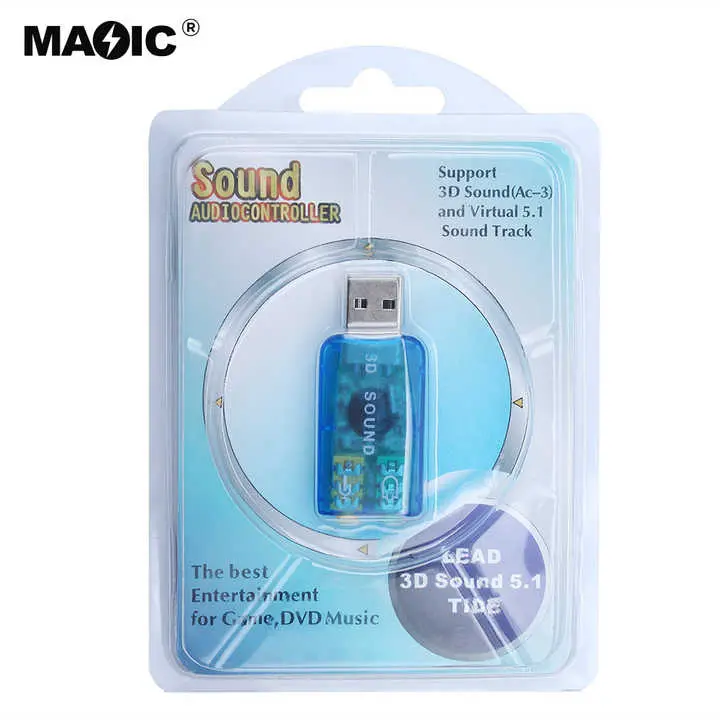 USB Sound Adapter 5.1 