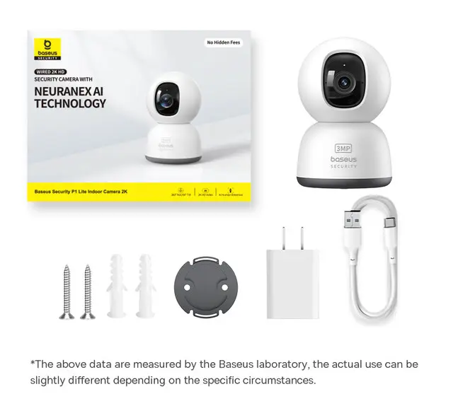 Baseus 2k Security Camera With Neuranex AI Technology