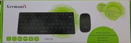 GermaniX Wireless Keyboard + Mouse 