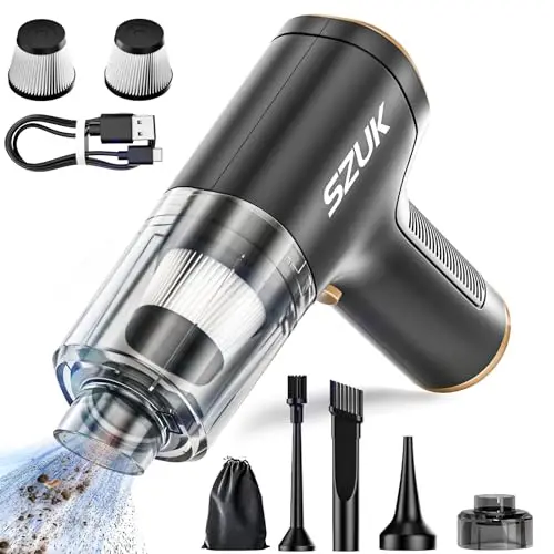 SZUK 98000PA Car Vacuum Cleaner Mini Powerful Cleaning Machine