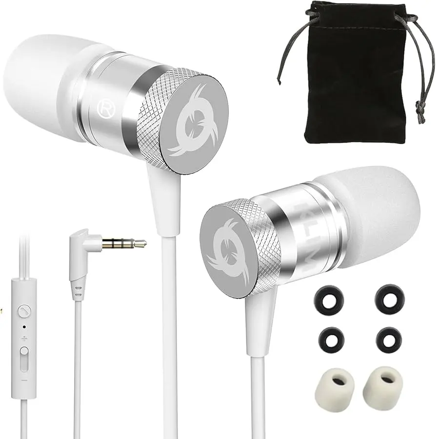 Dazzle Fusion For Her Silver Earphones