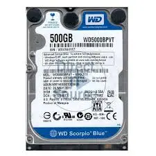 Western Digital WD5000BPVT-80HXZT1 500GB DCM