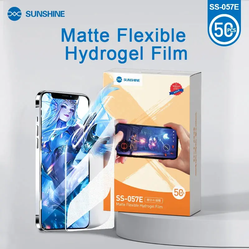 Sunshine SS-057E Matte Finish Flexible Hydrogel Film 180mm