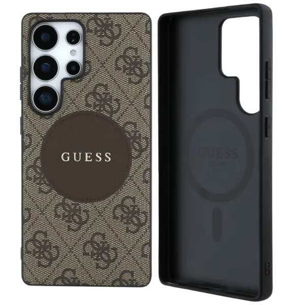 Guess Classic Logo MagSafe Case for Samsung Galaxy S25 Ultra