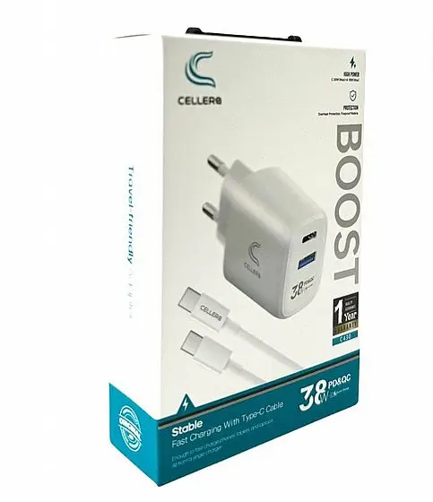 Cellero 38w PD&QC Fast With Lightning 