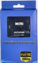 MINI HDMI2AV Upscaler 1080p HD Video Converter Plug&Play Portable No Power Supply