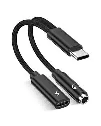 Type-C Charger &3.5 Audio Adapter