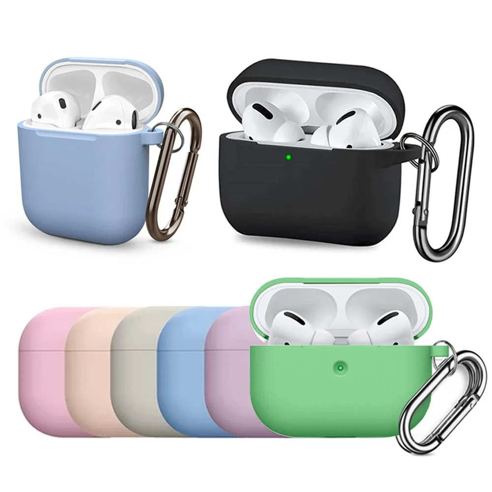 AirPods Silicone Case Cover AirPods Pro, 1st and 2nd, 3rd Generation