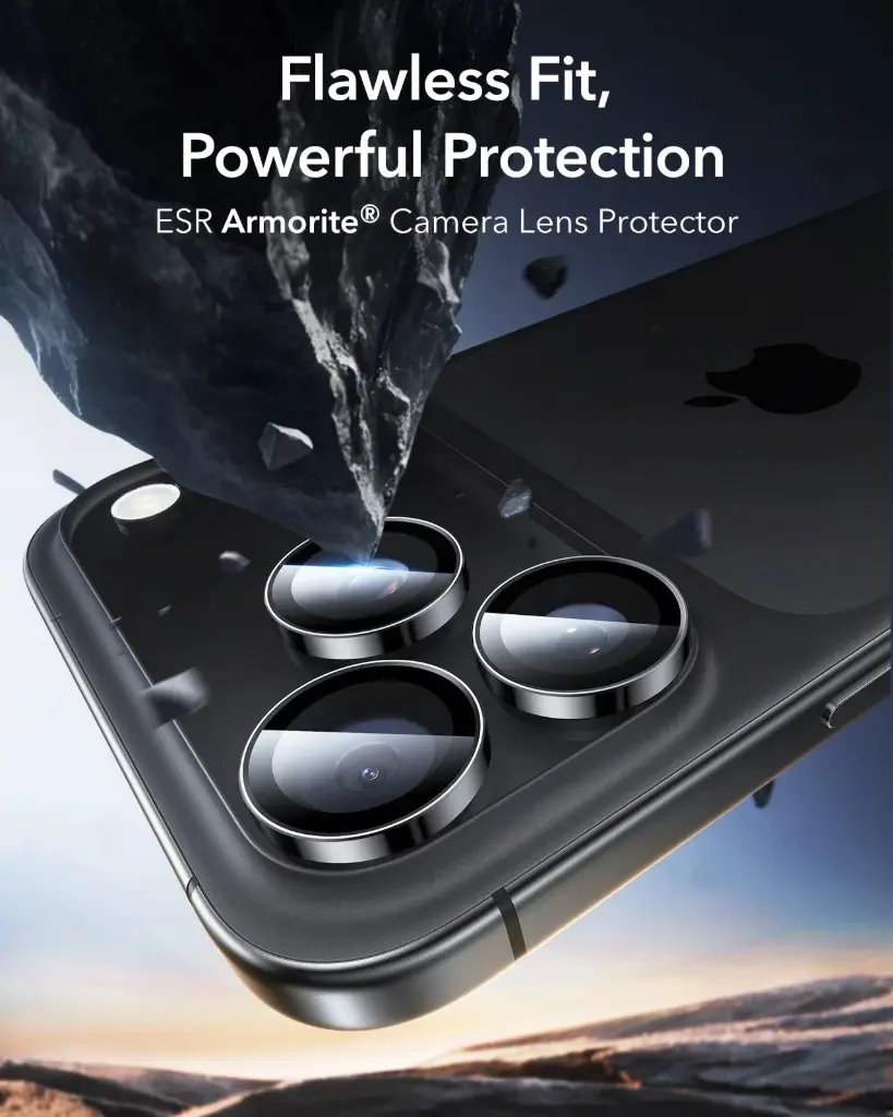 Black Sapphire Camera Lens iPhone 17 Pro/17 Pro Max 